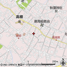 愛知県安城市高棚町郷315周辺の地図