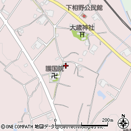 兵庫県三田市下相野812周辺の地図