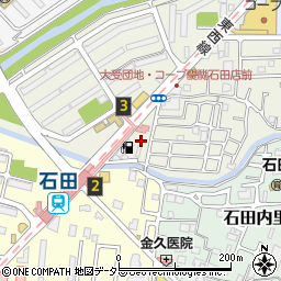 京都府京都市伏見区石田大受町79周辺の地図