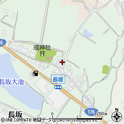 兵庫県三田市長坂145周辺の地図