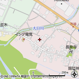 滋賀県甲賀市土山町市場297周辺の地図