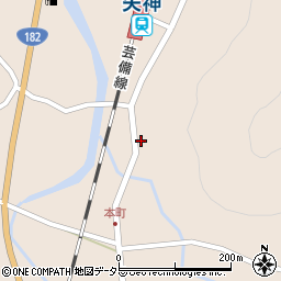 岡山県新見市哲西町矢田397周辺の地図