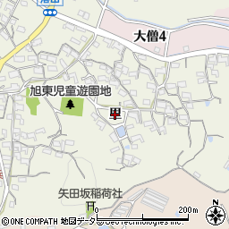 愛知県知多市大興寺（里）周辺の地図
