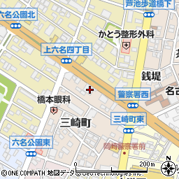 中京銀行岡崎中央支店周辺の地図