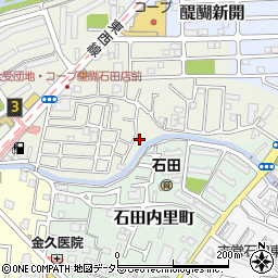京都府京都市伏見区石田大受町31-232周辺の地図