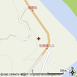 静岡県浜松市天竜区西雲名19周辺の地図