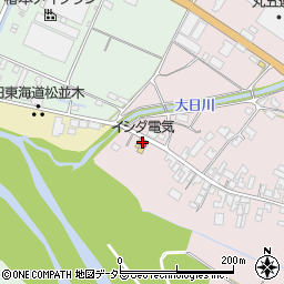 滋賀県甲賀市土山町市場324周辺の地図