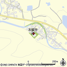 兵庫県姫路市夢前町護持526周辺の地図