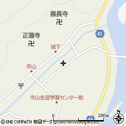 島根県江津市桜江町市山425周辺の地図