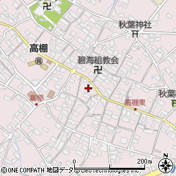 愛知県安城市高棚町郷373周辺の地図