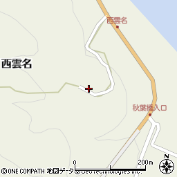 静岡県浜松市天竜区西雲名52周辺の地図