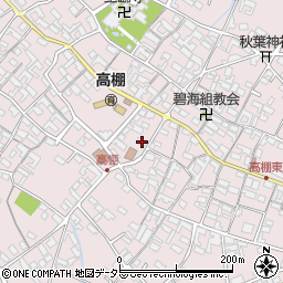 愛知県安城市高棚町郷247周辺の地図