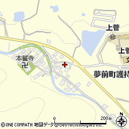 兵庫県姫路市夢前町護持474周辺の地図