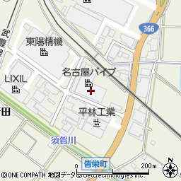 名古屋パイプ周辺の地図