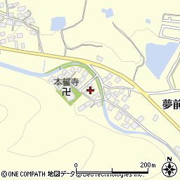 兵庫県姫路市夢前町護持509周辺の地図
