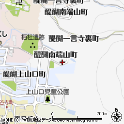 京都府京都市伏見区醍醐南端山町37周辺の地図