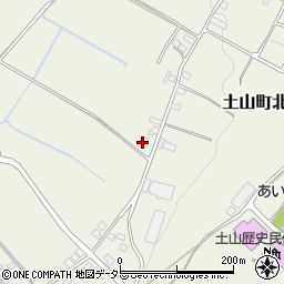 滋賀県甲賀市土山町北土山2567周辺の地図