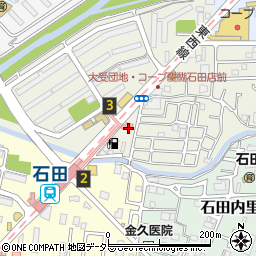 京都府京都市伏見区石田大受町78-1周辺の地図