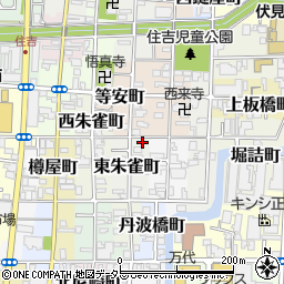 京都府京都市伏見区東朱雀町918周辺の地図