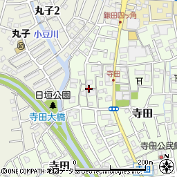 静岡県静岡市駿河区寺田周辺の地図