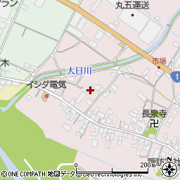 滋賀県甲賀市土山町市場289周辺の地図