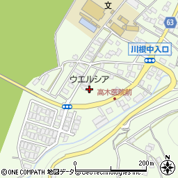ウエルシア薬局　島田川根店周辺の地図