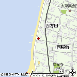 愛知県知多市大草四方田60周辺の地図