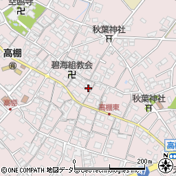 愛知県安城市高棚町郷365周辺の地図