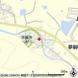 兵庫県姫路市夢前町護持508周辺の地図