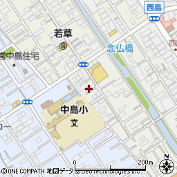 静岡県静岡市駿河区西島893周辺の地図