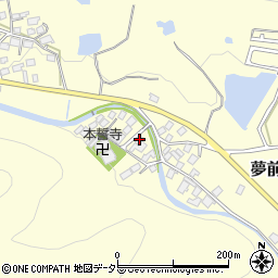 兵庫県姫路市夢前町護持506-1周辺の地図
