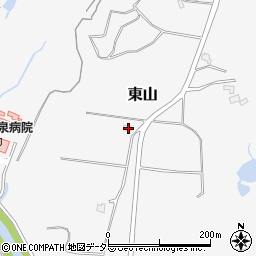 兵庫県三田市東山1179周辺の地図