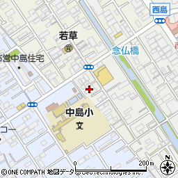 静岡県静岡市駿河区西島892周辺の地図