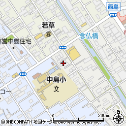 静岡県静岡市駿河区西島892周辺の地図