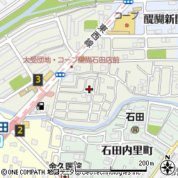 京都府京都市伏見区石田大受町31-166周辺の地図