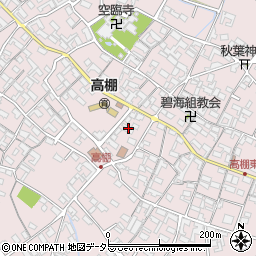 愛知県安城市高棚町郷244周辺の地図