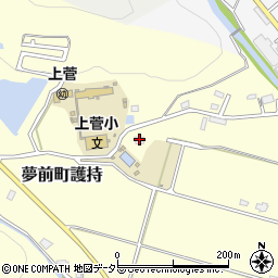 兵庫県姫路市夢前町護持360-1周辺の地図