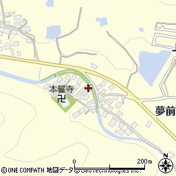 兵庫県姫路市夢前町護持507周辺の地図