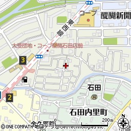 京都府京都市伏見区石田大受町31-176周辺の地図