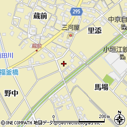 福釜電工周辺の地図
