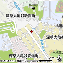 中村光雲堂周辺の地図
