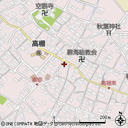 愛知県安城市高棚町郷314周辺の地図