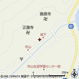 島根県江津市桜江町市山340周辺の地図