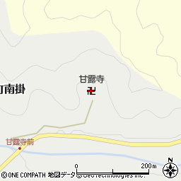 京都府亀岡市東別院町南掛寺ノ前周辺の地図