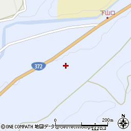 兵庫県加東市山口周辺の地図