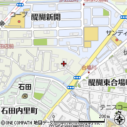 京都府京都市伏見区石田大受町5-6周辺の地図