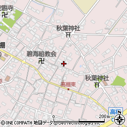 愛知県安城市高棚町郷421周辺の地図