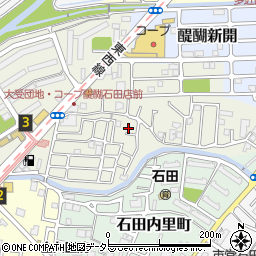 京都府京都市伏見区石田大受町31-360周辺の地図