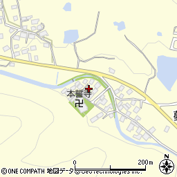 兵庫県姫路市夢前町護持528周辺の地図