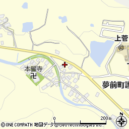 兵庫県姫路市夢前町護持483周辺の地図